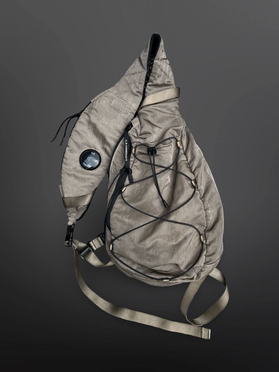 C.P. Company Sling Bag – Brun/Beige – Nylon Metal