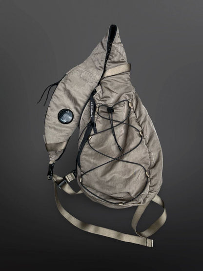 C.P. Company Sling Bag – Brun/Beige – Nylon Metal