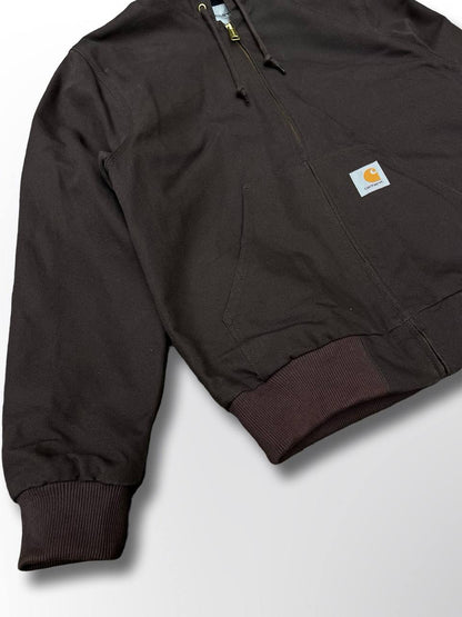 Brugt Carhartt Active Jacket made in USA Carhartt WIP i brun brown Vintage baggy look fit M medium