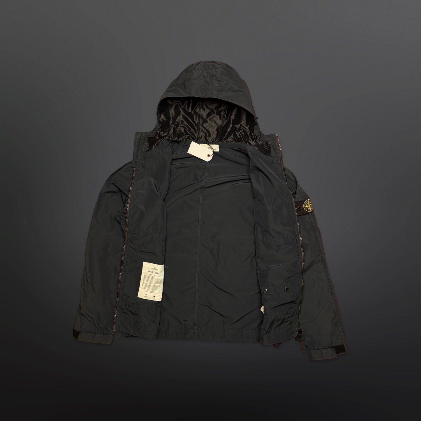 Stone Island Micro Reps Jakke – Navy (Str. M)