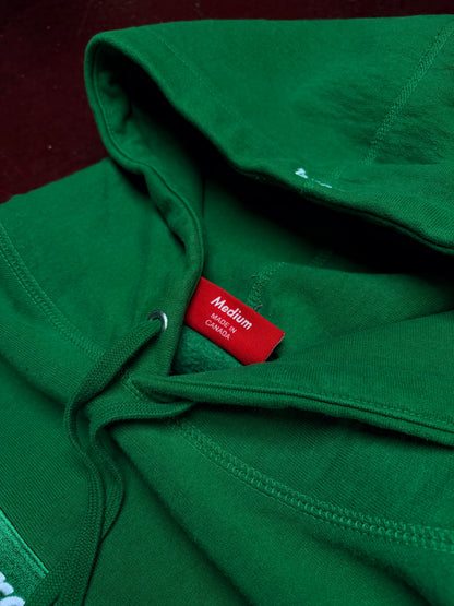 Supreme Box Logo Hoodie – Green – Medium