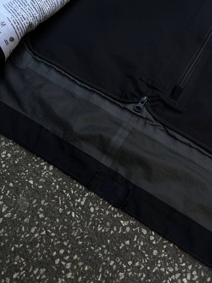 Stone Island Regnjakke Gore-Tex  Paclite L Large Sort