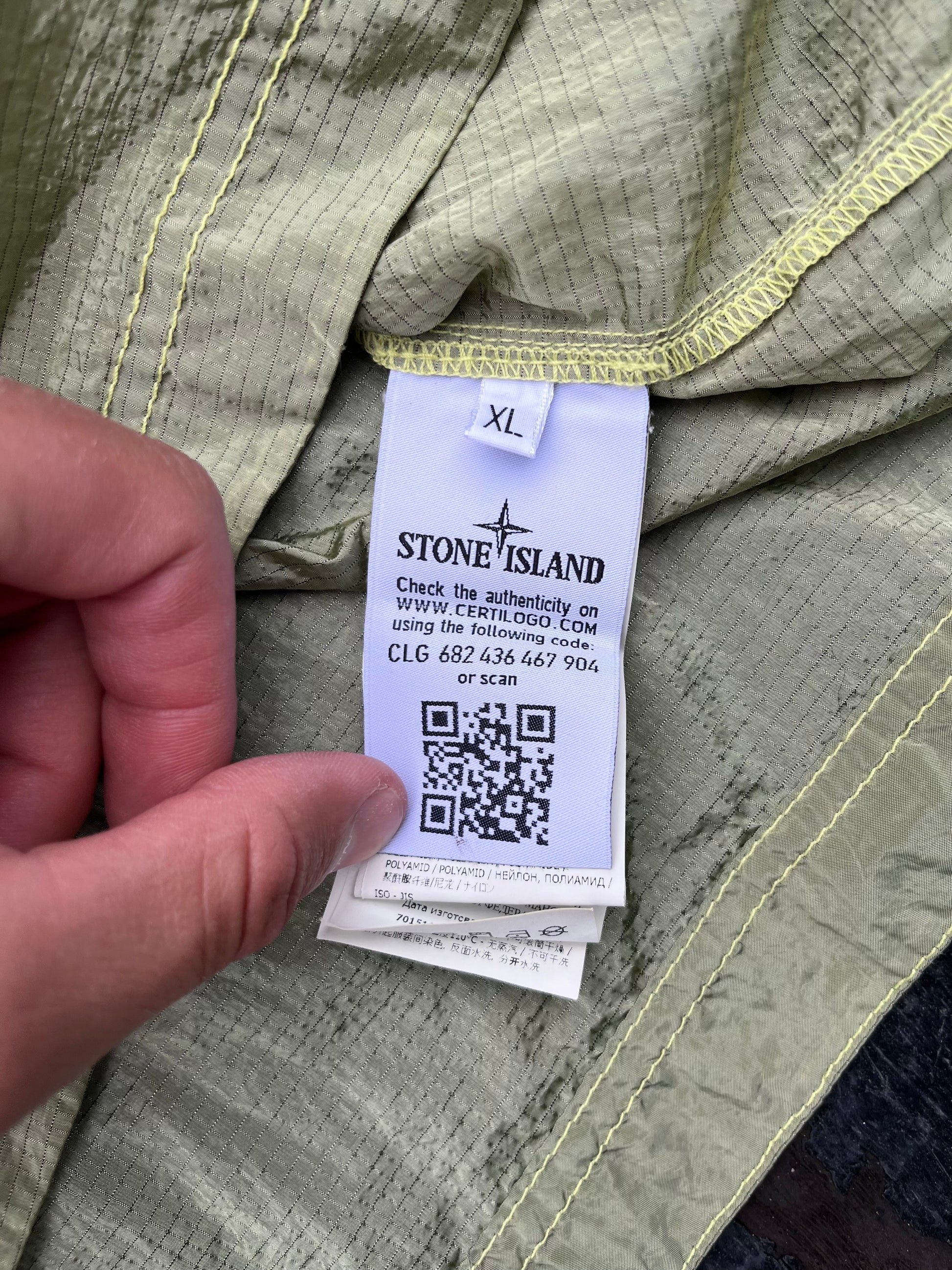 Stone Island nylon metal Large - supersaelger