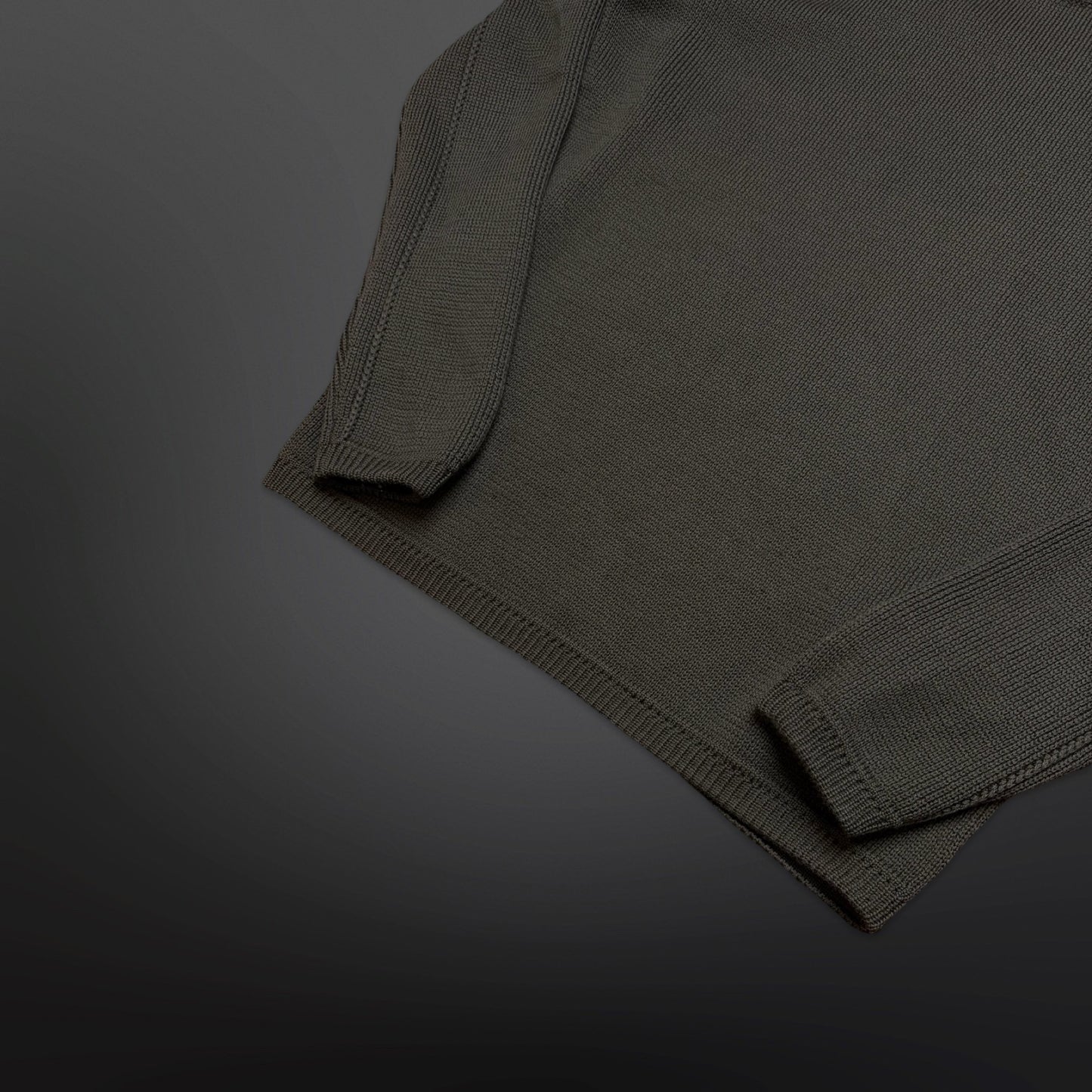 Stone Island Ghost Piece Strik – Khaki Grøn (Str. S / fitter M)