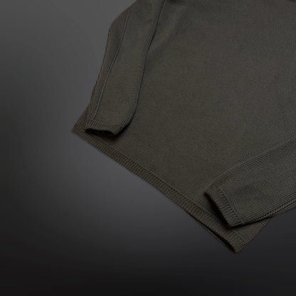 Stone Island Ghost Piece Strik – Khaki Grøn (Str. S / fitter M)