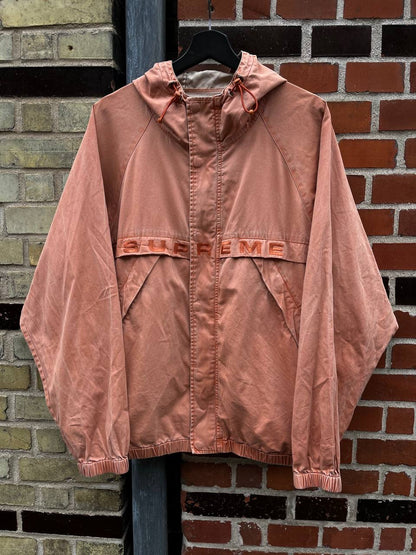 Supreme Big Logo Jakke Large Rose farve Vintage