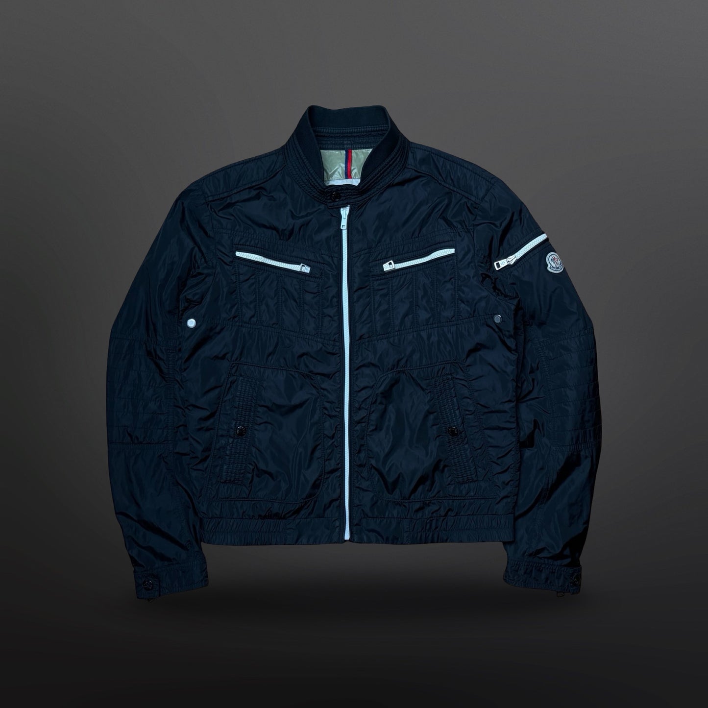 Moncler Vindjakke / Utility Windbreaker – Sort (Str. 3 / fits M)
