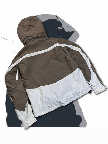 Brugt Used Skijakke Helly Hansen i Brun med Hvide detaljer i M medium dame eller S small herre unisex