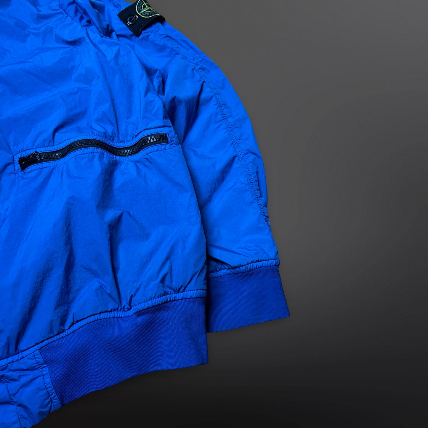 Stone Island Lightweight Nylon Blouson – Blue (XXL, fitter L–XL)
