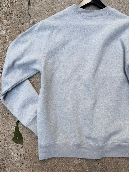 Supreme Kanji Logo Crewneck – Grey – Size Medium