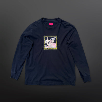 Supreme Long Sleeve – Sort – Str. Large