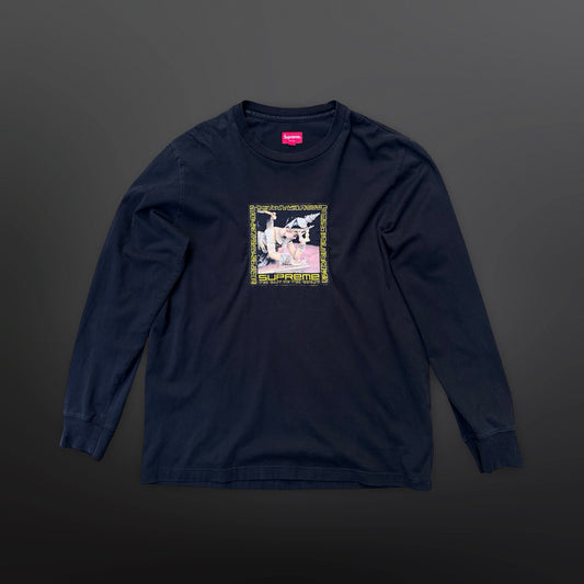 Supreme Long Sleeve – Sort – Str. Large