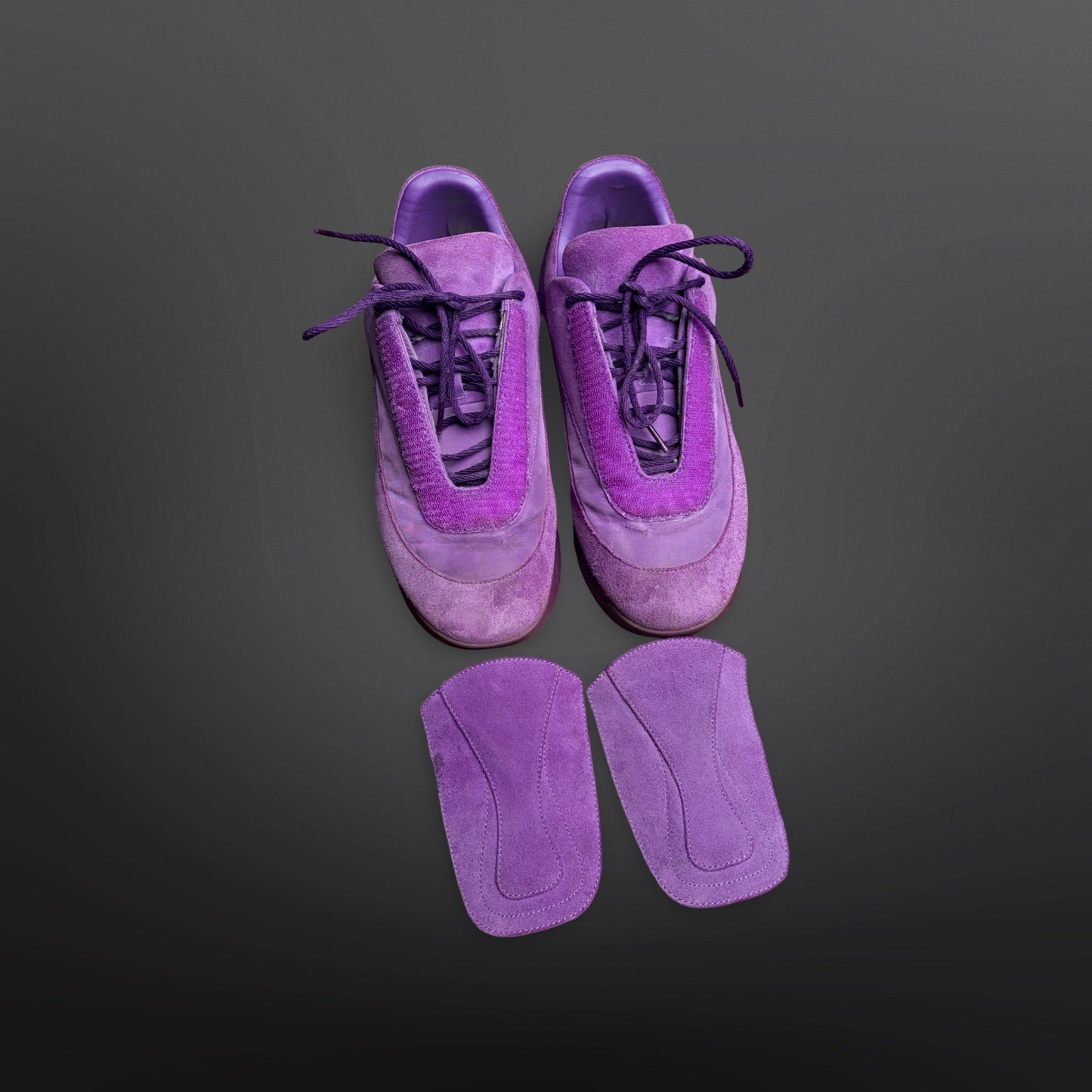 Raf Simons (RUNNER) Antei – Purple Suede – Size 43
