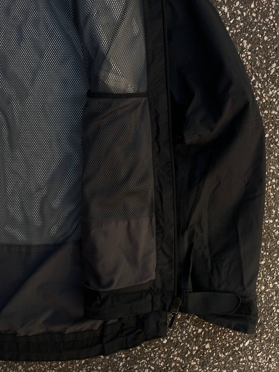Haglöfs Haglofs Regnjakke Waterproof Gore-Tex Raincoat M Medium Dame Unisex Sort Brugt Used