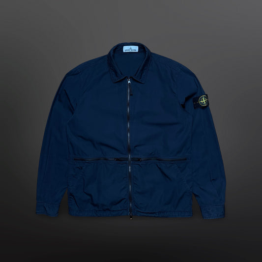 Stone Island Overshirt / Lightweight Jacket – Navy M Medium 701512307