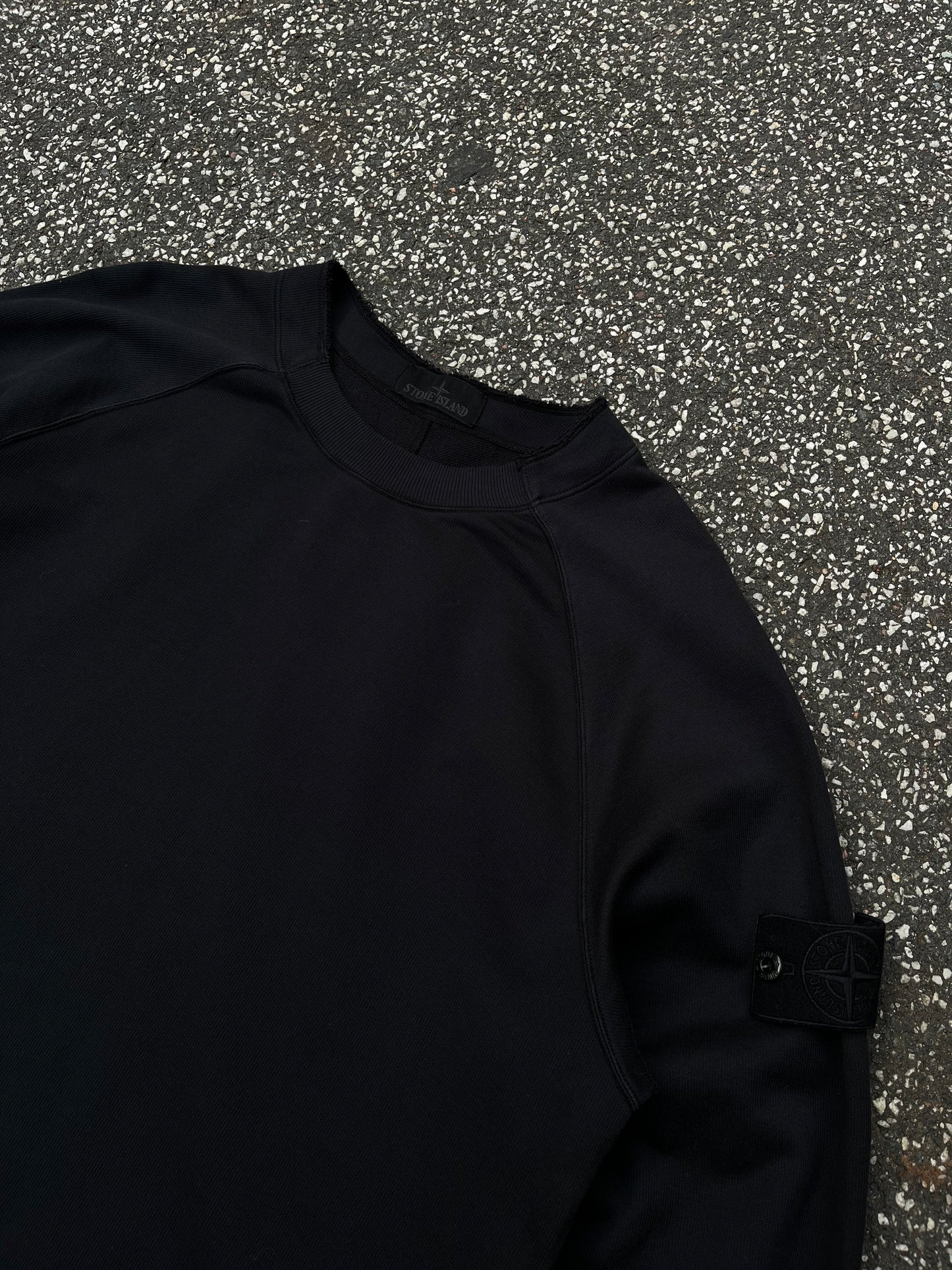 Stone Island Ghost Crewneck – Black – Medium