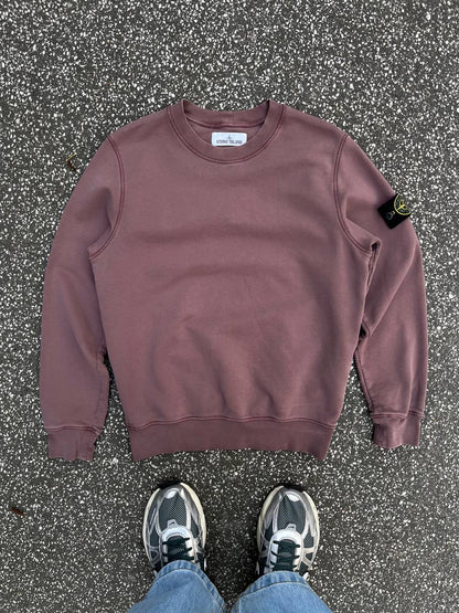 Stone Island Sweatshirt Rose Rosa Farve S small Brugt