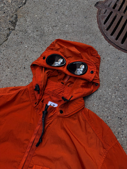 C.P. Company Chrome-R Goggle Jacket – Orange – Medium