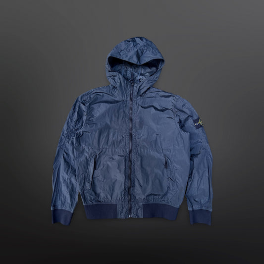 Stone Island Nylon Metal Watro Jakke Windbreaker Sommerjakke – Large Grøn