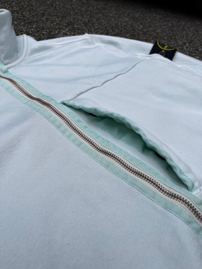 Zip up Stone Island jakke 751563947 i lyseblå M medium