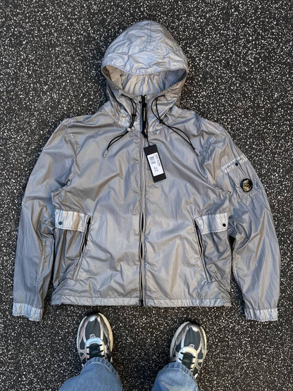 C.P. Company CS II Jakke i Large L silver Brand New