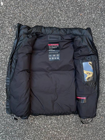 Prada Vest Beyond The Line XXL (Fits XL) Med Hætte