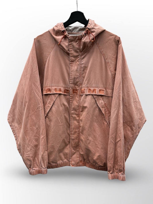 Supreme Big Logo Jakke Large Rose farve Vintage