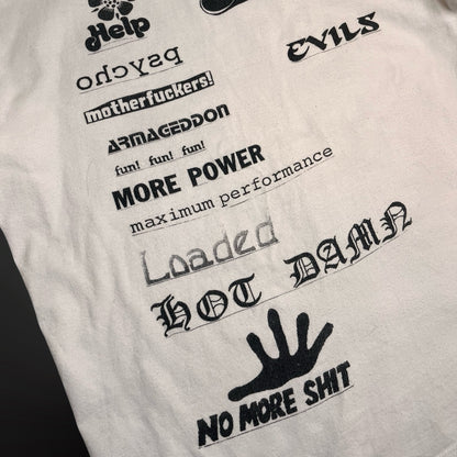 Supreme T-Shirt No More Shit Tee – White M Medium