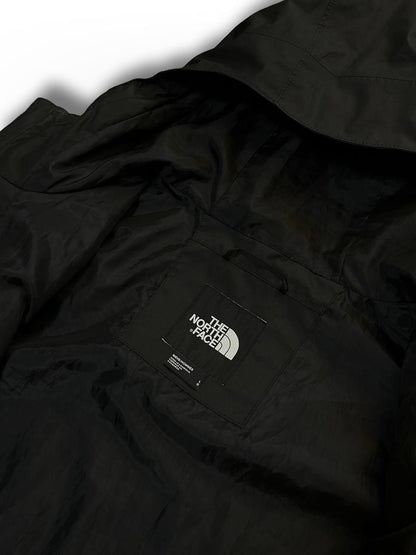 Regnjakke Skaljakke Vindjakke brugt jakke fra The North Face i Sort L large Gore tex Hyvent Dryvent Membran