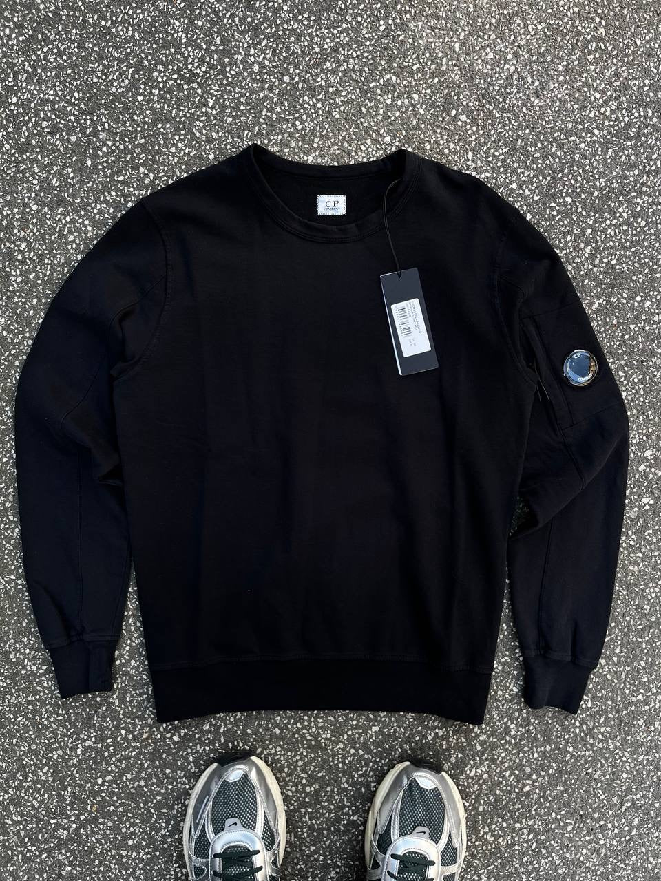 C.P. Company Let Sweatshirt i Sort S Small Brand New