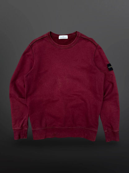 Stone Island Sweatshirt Trøje Burgundy L Large 671562720