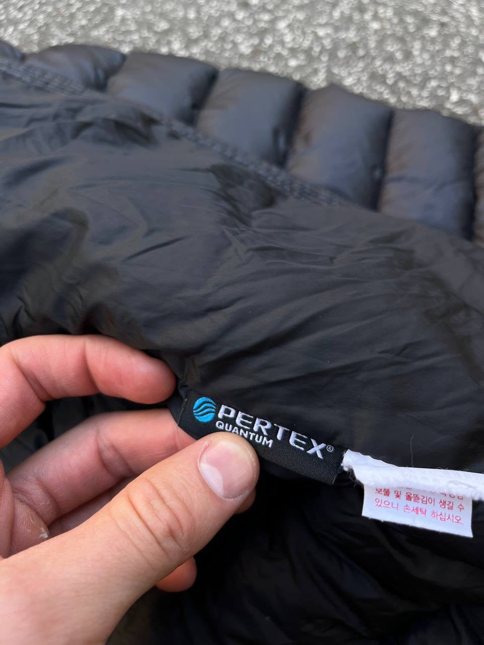 Mont Bell Montbell Jakke i Sort Black Large Herre Brugt
