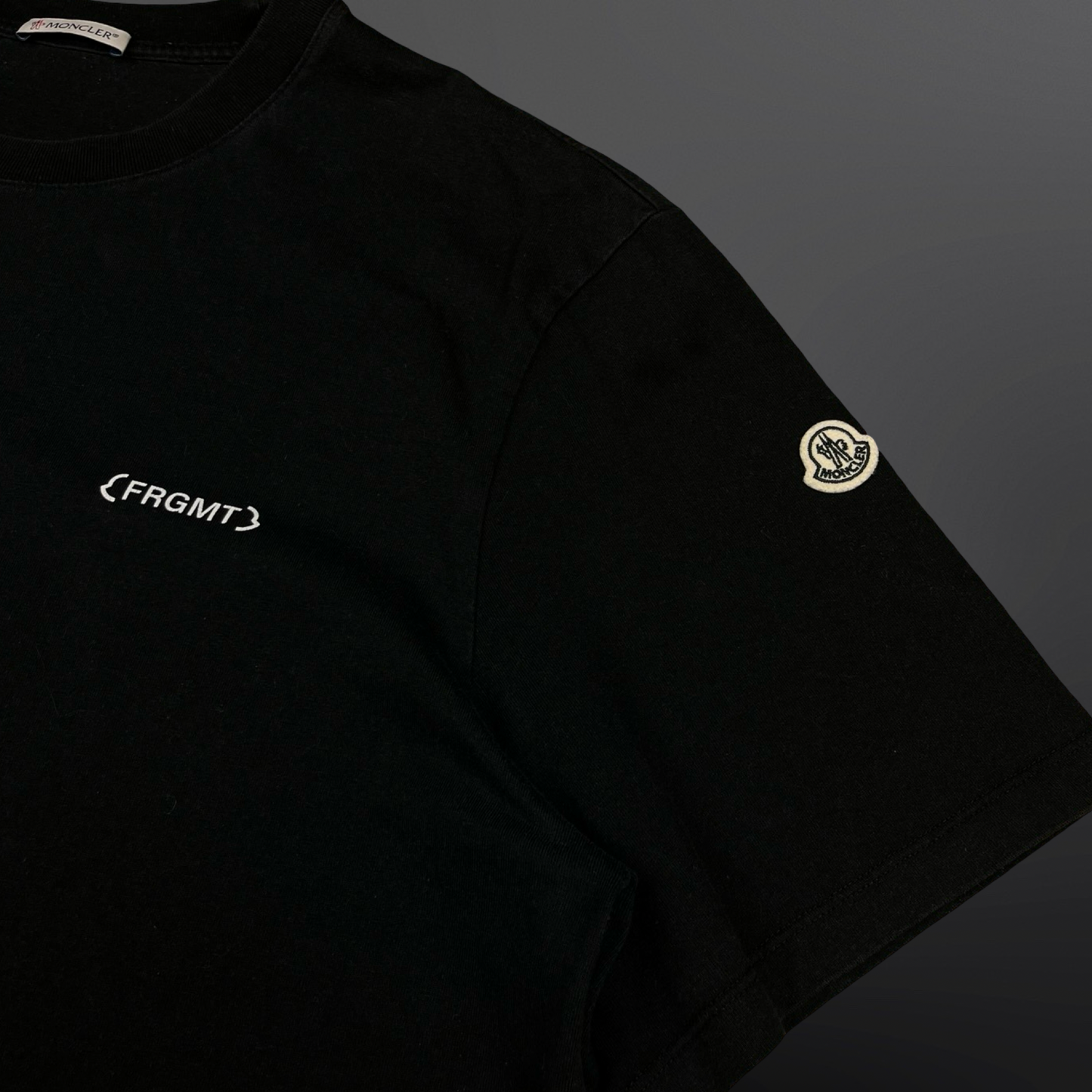 Moncler 7 × FRGMT T-Shirt – Sort – Str. XL