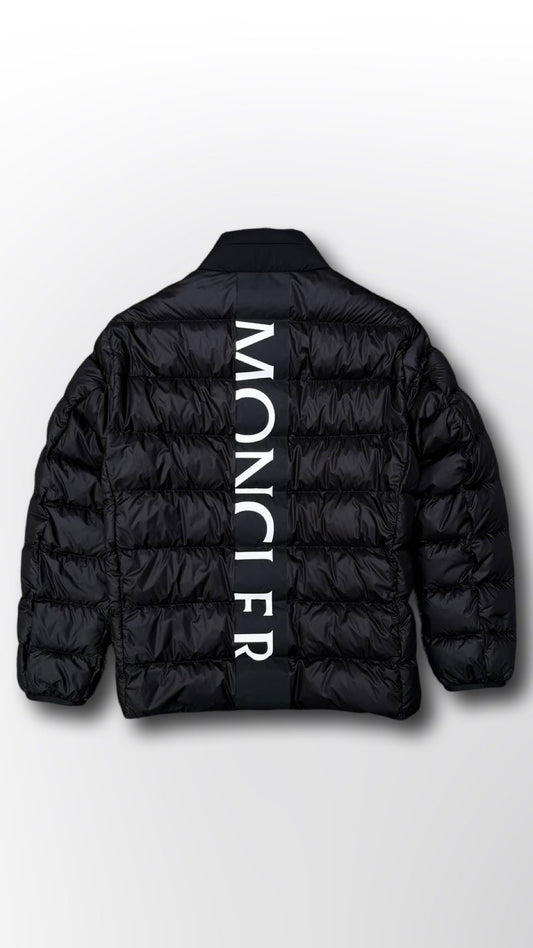 “Brugt få Gange Moncler Peyre Giubbotto Vinterjakke Dynjakke Stadig Med Tags I Sort Farve Model 1A122 S Small 2”