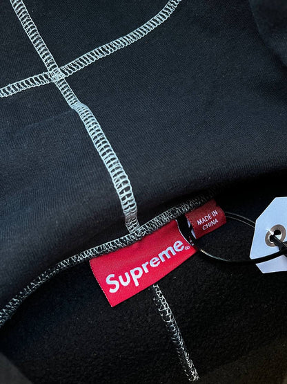 Supreme Hættetrøje i Sort Large