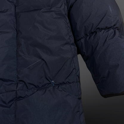 Stone Island Crinkle Reps Down Parka – Navy Str. L