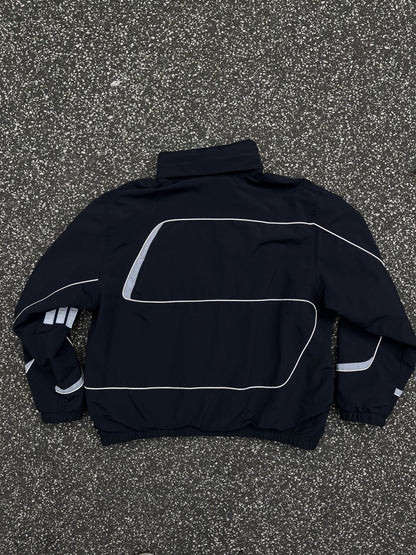 Supreme S Paneled Track Jacket Sort, Str. L
