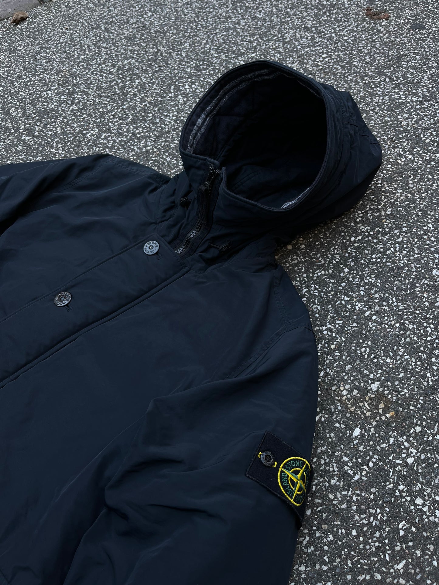 Stone Island Jakke Navy M Medium Primaloft Insulation