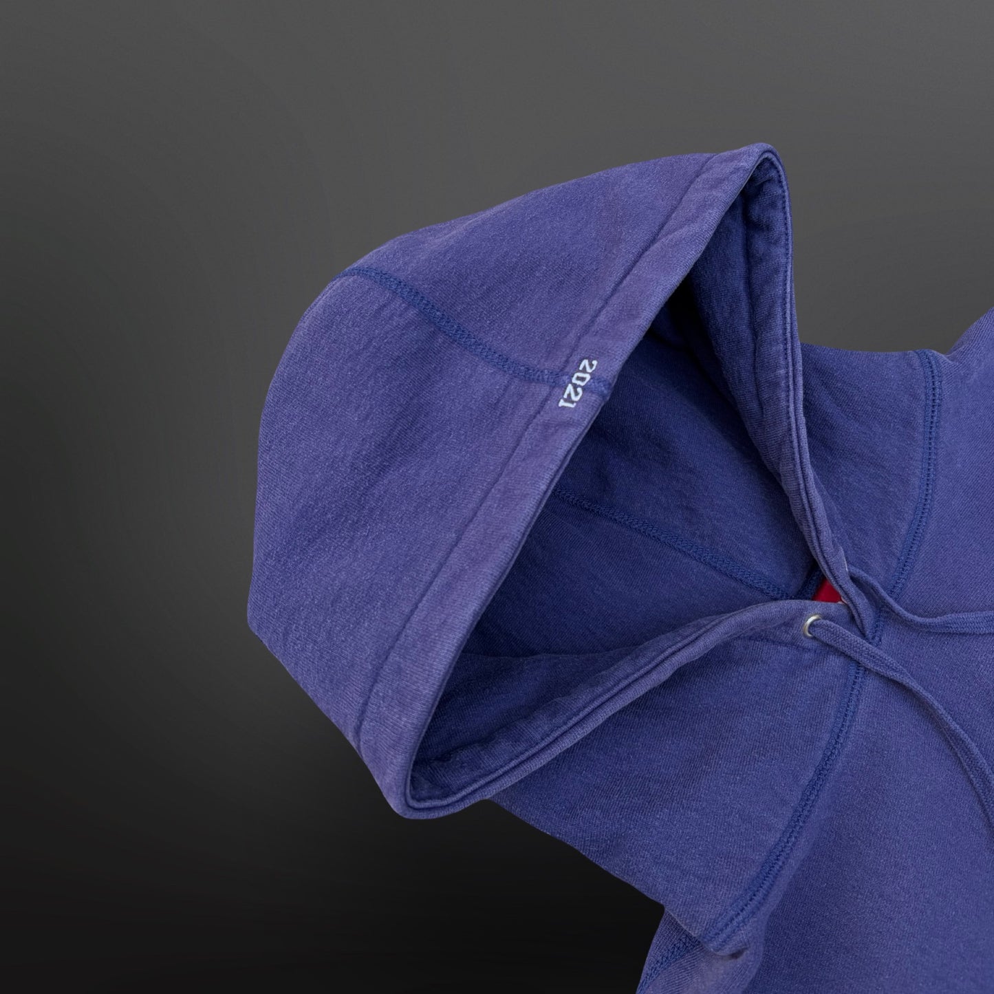 Supreme Box Logo Hoodie – Lilla (FW21) – Str. Large