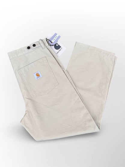 Carhartt WIP Council Pant busker 32 i beige nye