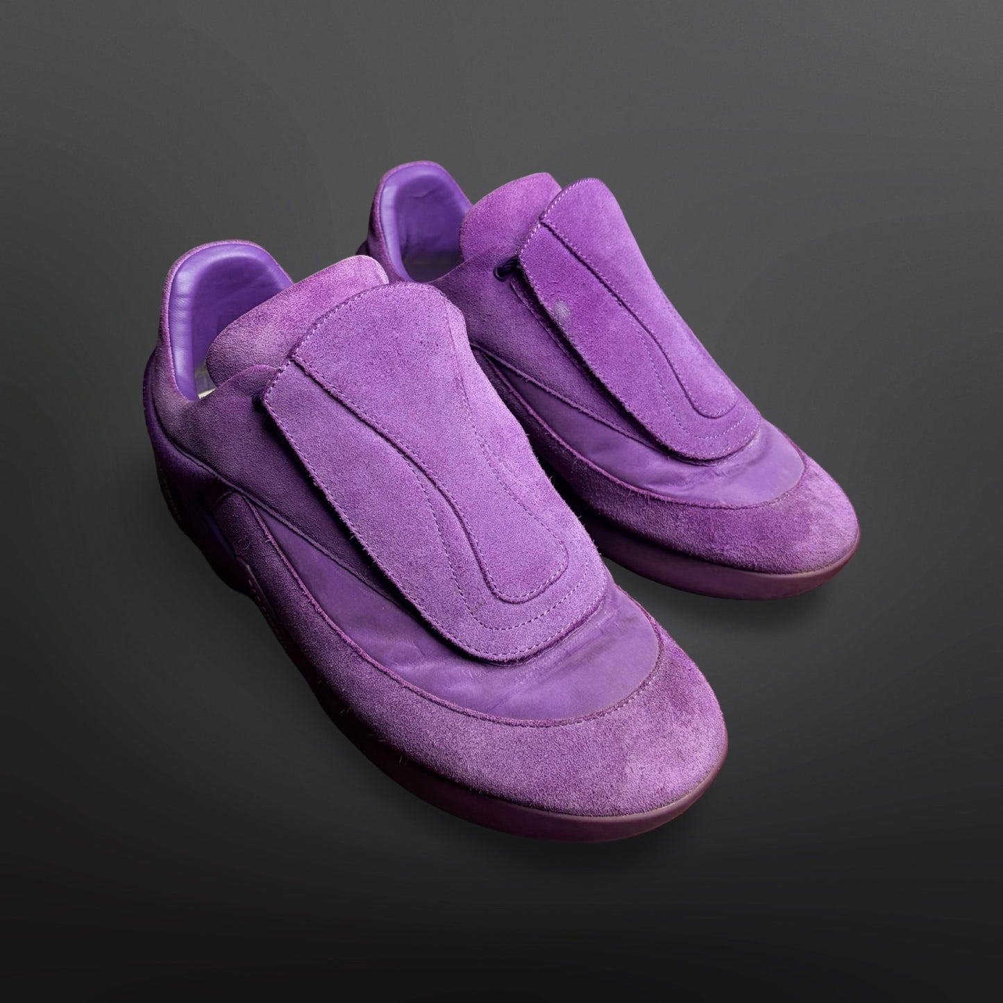 Raf Simons (RUNNER) Antei – Purple Suede – Size 43