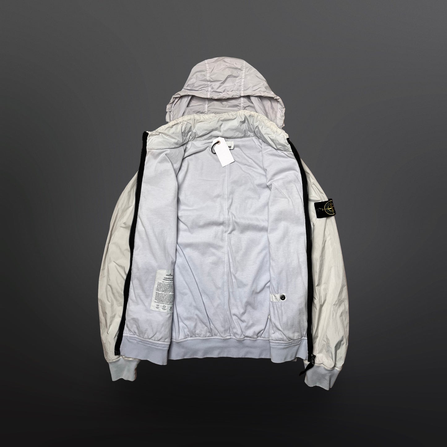 Stone Island Crinkle Reps NY Jacket – Light Lilla M Medium