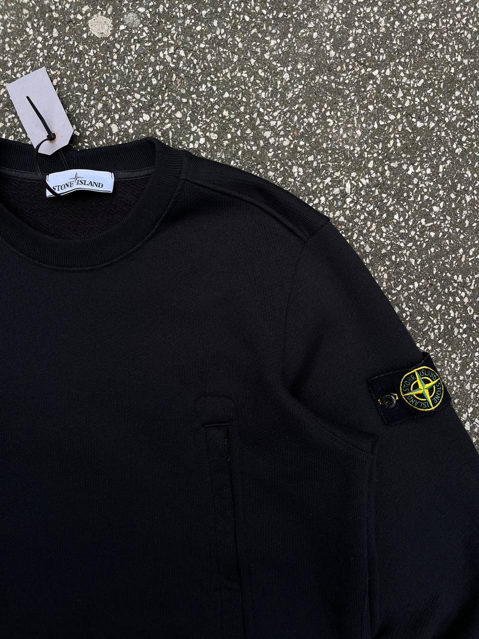 Sweatshirt fra Stone Island i sort farve i L large 731560740