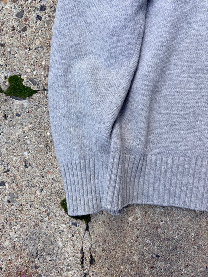 Stone Island Wool Funnel Neck Sweater – Grey / Large