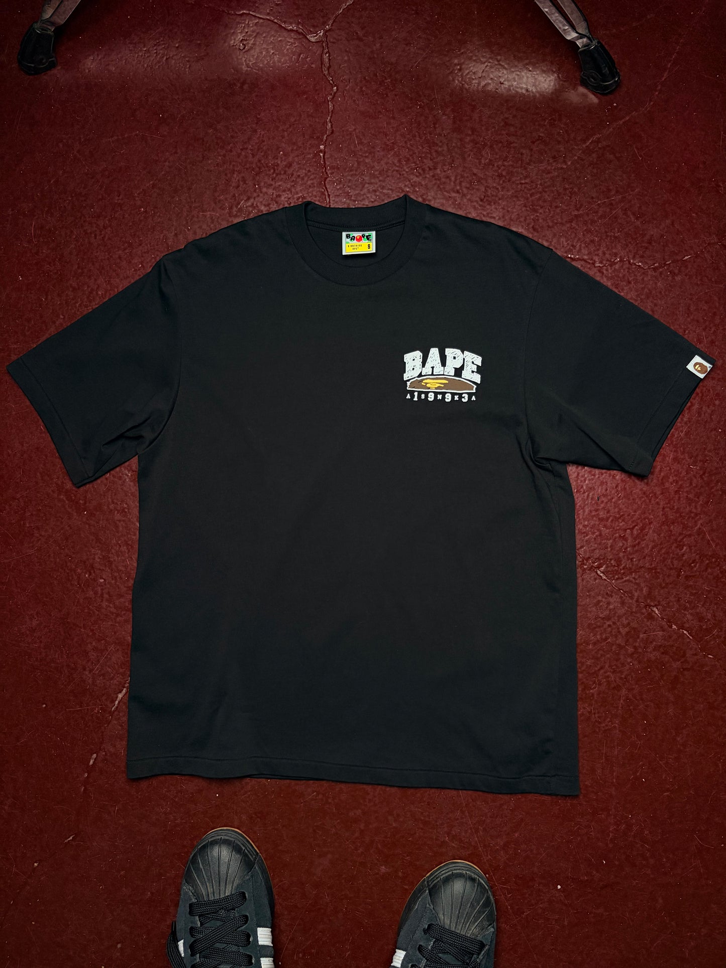 A Bathing Ape “Ape Shall Never Kill Ape” Tee – Black – Size S