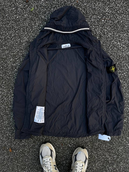 Stone Island Skin Touch Nylon Jakke Sommerjakke M Medium Grå Grey