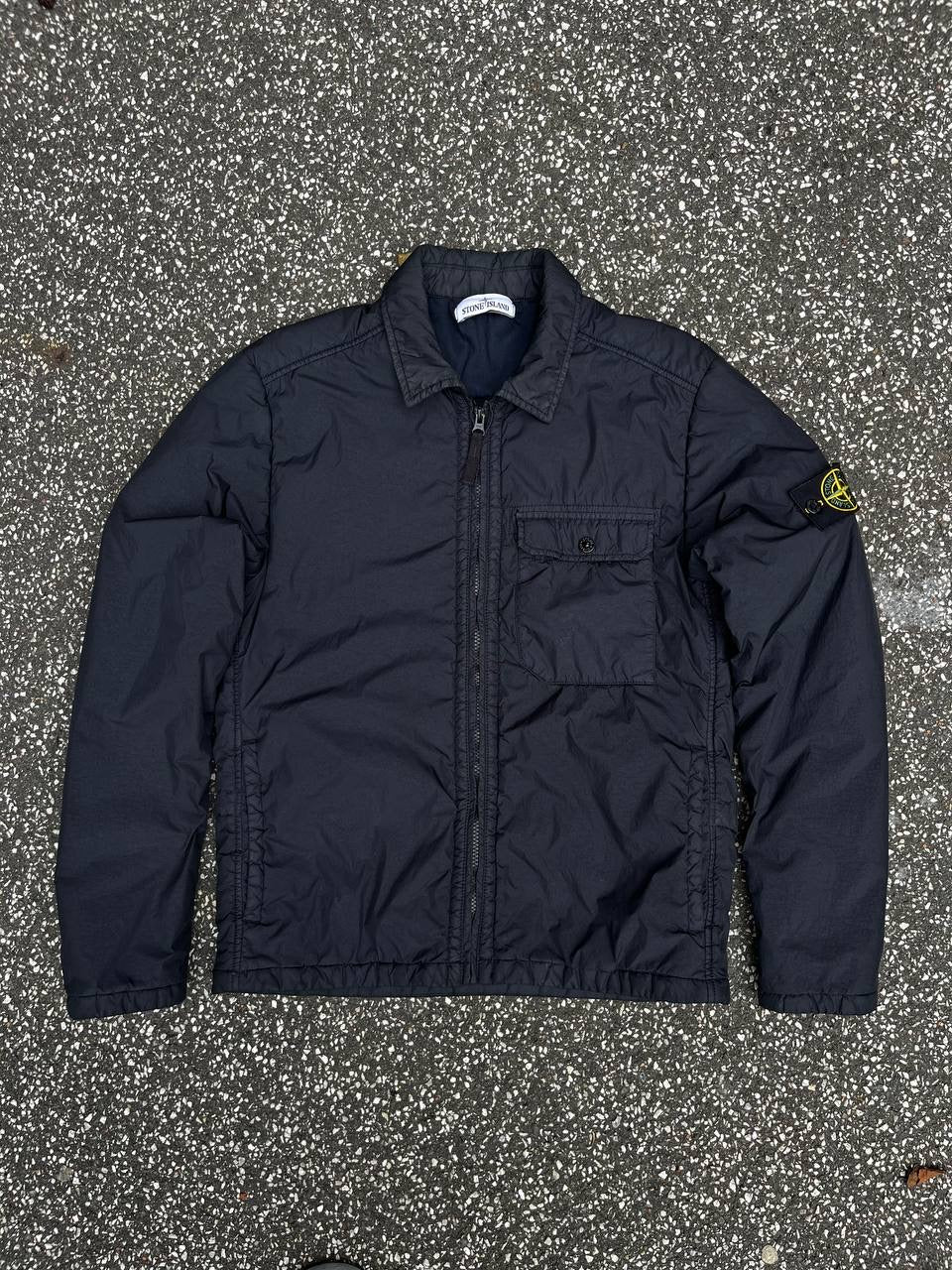 Stone Island Overshirt Jakke Skjorte Navy S Small