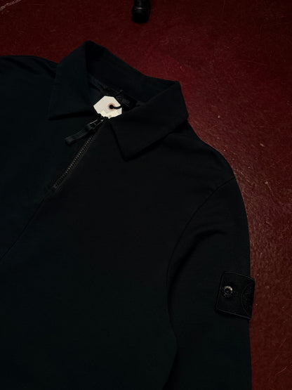 Stone Island Ghost Quarter Zip Sweatshirt Sort – Str. M