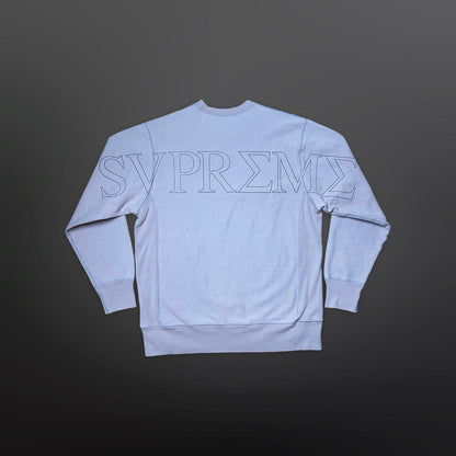 Supreme Sweatshirt Greek Logo Crewneck 2005 05AW L Large
