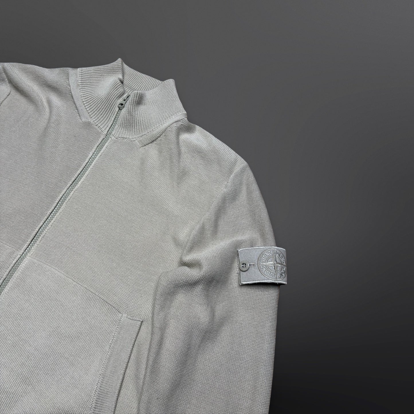 Stone Island Ghost Zip Knit – Beige (Str. S)